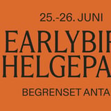 KAKTUSFESTIVALEN EARLYBIRD HELGEPASS 25.-26. JUNI 2027