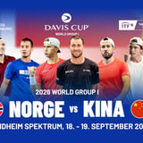 Davis Cup - Norge mot Kina