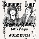Joshua Quimby & Matt Pless Summer Tour