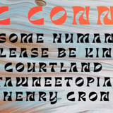 JAC CONNER WITH SOME HUMAN,PLEASE BE KIND, COURTLAND,TAWNEETOPIA AND HENRY CRON