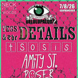 Tess & The Details/ Tsosis/ Amity St./ Poser Emo