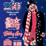 Tom Petty, The Black Crowes Tribute + Bobby Gray & Blush - 250th of USA