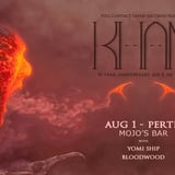 KHAN - 10 Year Anniversary Tour - Perth w/ Yomi Ship & Bloodwood