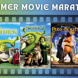 Summer Movie Marathon - Shrek, Shrek 2, Puss in Boots