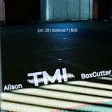 TMI , BoxCutter , Alison