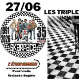 Skarface et l'étron sonneur en concert aux Triplettes social club 
