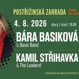Bára Basiková a Kamil Střihavka v Postřižinské zahradě | 4. 8. | Hluboká nad Vltavou