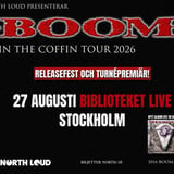 SHA-BOOM RELEASEFEST | Biblioteket Live, Stockholm (SE)