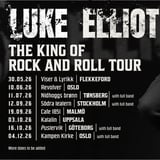 LUKE ELLIOT m/band  +Support: Lefty and The Tin Can Sellers // Nidhoggs Brønn