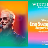 30/8 - Uno Svenningsson + Support: Clara Mae (Winterviken Live)