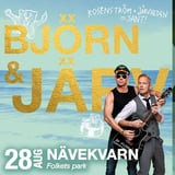 Björn Rosenström & Thomas Järvheden i Nävekvarns Folkets park