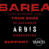 SAREA - LAST BURNING SUN TOUR 2026 - ARBIS