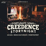 Creedence Storynight - Fortunate Sons //  Moss kulturhus // Parkteatret // 28.aug