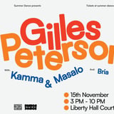 GILLES PETERSON | LIBERTY HALL COURTS | SYD