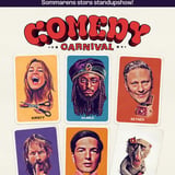 Comedy Carnival: Sommarens stora standupshow! • 19/7 • Hunnebostrand