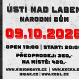 VISION DAYS, E!E, Driák Ústí nad Labem Národní dům