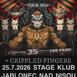 PRO-PAIN (usa) + support: Crippled Fingers / 25.7.2026 / STAGE klub