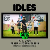 IDLES (UK) - Prague - 50% SOLD