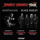Double Trouble Tour w/ HARTMANN + BLACK PAISLEY 