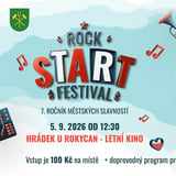 ROCK START Festival 2026 - Letní kino Hrádek u Rokycan