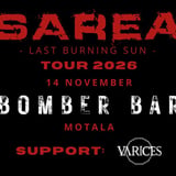 SAREA - LAST BURNING SUN TOUR 2026 - BOMBER BAR