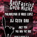 Anti Fascist Goth Night , DJ Goth Dad (Vision Video)