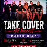 TAKE COVER – élő koncert a Márai Kult Teraszon