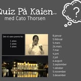 Quiz på På kaien med Cato 
