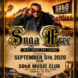 West Coast Rap Legend Suga Free Live At the Soho
