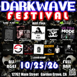 Depeche Mode, Bauhaus, The Cure, Siouxie & The Banshees, Joy Divsion Tributes - Dark Wave Festival