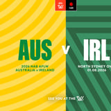 2026 NAB AFLW Australia v Ireland