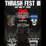 Pantera, Slayer, Suicidal Tendencies, Lamb of God Tributes - Thrash Fest 3