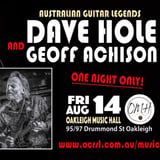 DAVE HOLE & GEOFF ACHISON - OAKLEIGH MUSIC HALL