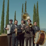 The Blasting Company Performs Over The Garden Wall
