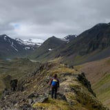 Barna og fjölskylduferð. Einbúi í Öxnadal