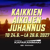 KAIKKIEN AIKOJEN JUHANNUS 2027: 3 PÄIVÄÄ