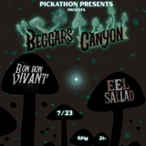 Eel Sallad, Bon Bon Vivant, and Beggars Canyon