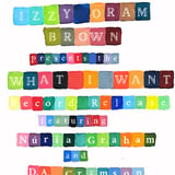 Izzy Oram Brown, Núria Graham, D.A. Crimson