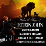 CANBERRA Theatre -Friday September 4, from 7.30pm.  