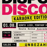 DISPO DISCO I Karaoke – Ponyhof Club Nightevent
