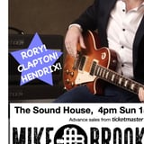 Mike Brookfield plays the Alternative Sunday Social Club in The Sound House