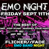 Emo Night ft. Flicker//Fade Live Band Emo Night!