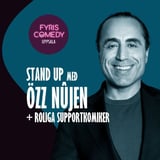 Fyris Comedy – Stand up med Özz Nûjen + support på Kaliber Room
