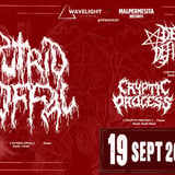 PUTRID OFFAL xx DEVINE DEFILEMENT xx CRYPTIC PROCESS xx ANIME TORMENT - La Brat Cave, Lille (FR)