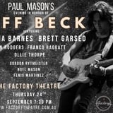 PAUL MASON’S EVENING IN HONOUR OF JEFF BECK