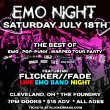 EMO NIGHT ft. Flicker//Fade Live Band Emo Night!