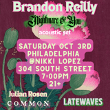 Brandon Reilly , Latewaves , Julian Rosen