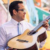 "Vladimir Ibarra, guitarra, Los espíritus de la selva"