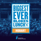 Biggest Ever Blokes Lunch