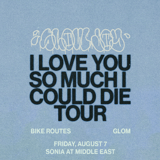 Slow Joy : I Love You So Much I Could Die Tour